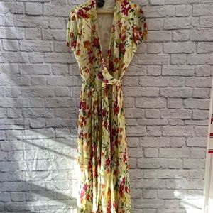 Kay Unger floral dress